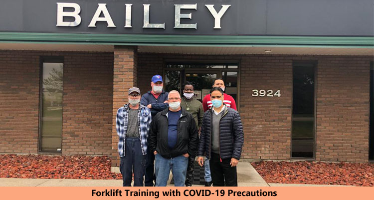 forklift training during COVID-19